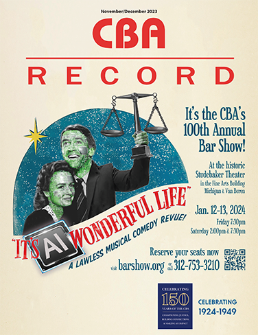 Nov Dec 2023 CBA Record Cover