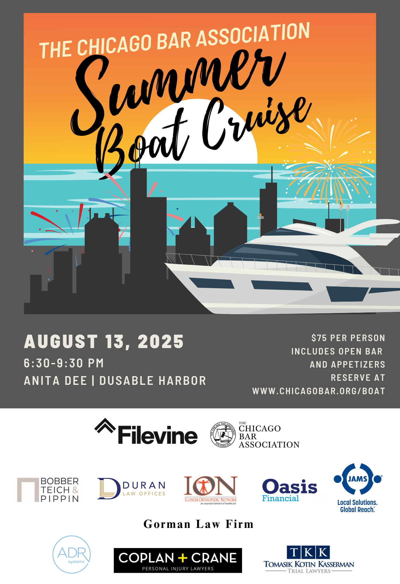 CBA Summer Boat Cruise