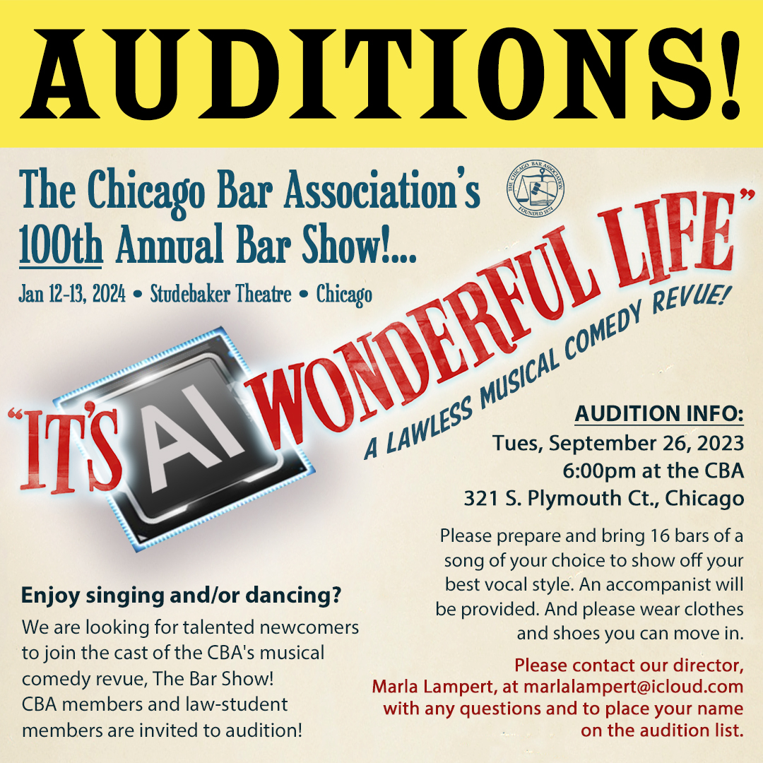 2024 Bar Show Auditions
