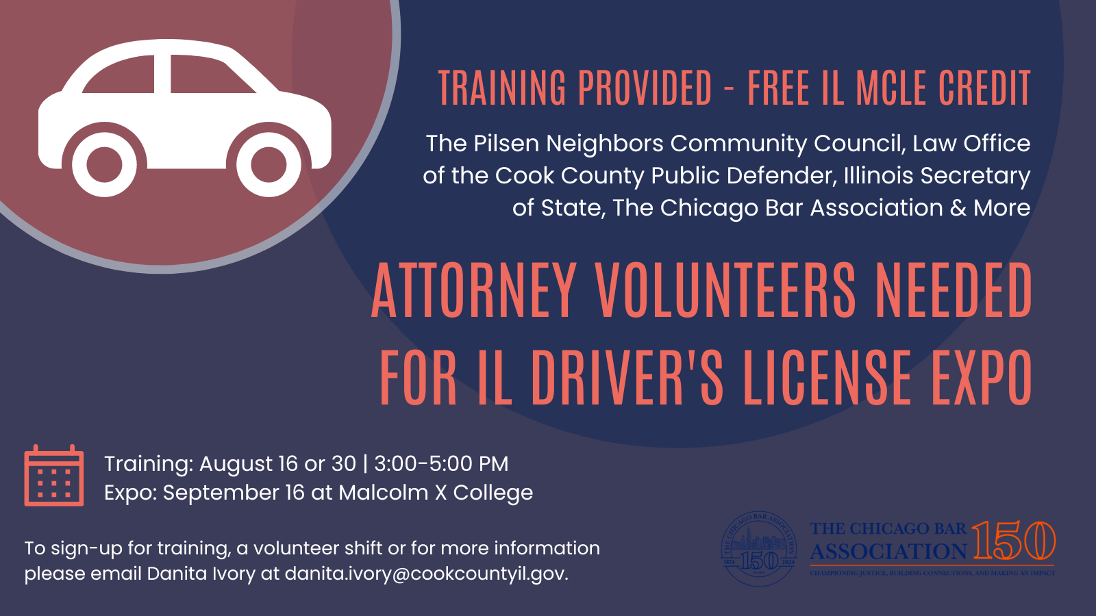 IL Drivers License Expo Call for Volunteers