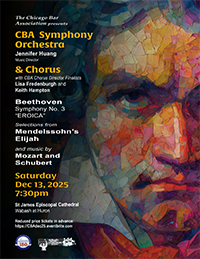 CBA Symphony Orchestra and Chorus December 2025 Concert